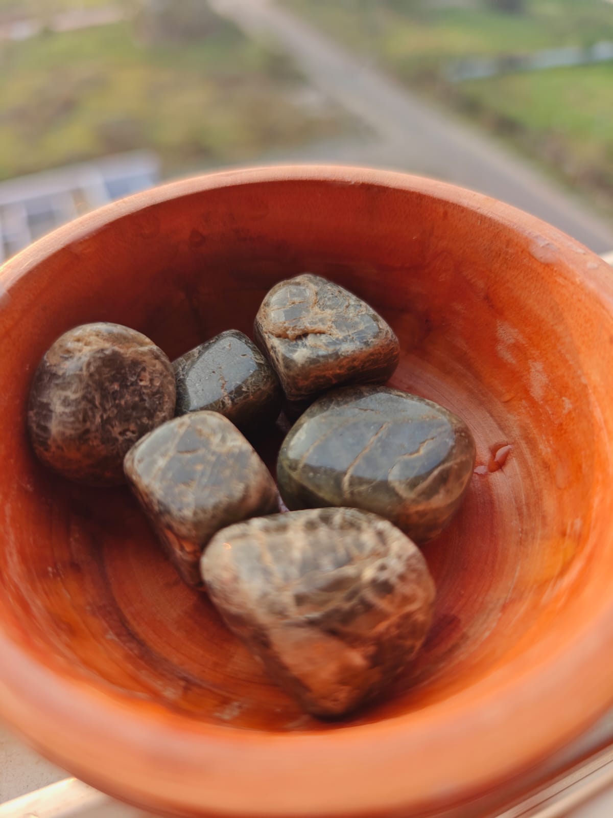 Bronzite rare tumble