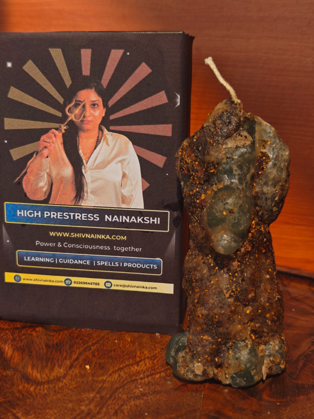 Dog ritual candle I handmade I Natural wax I Fast results