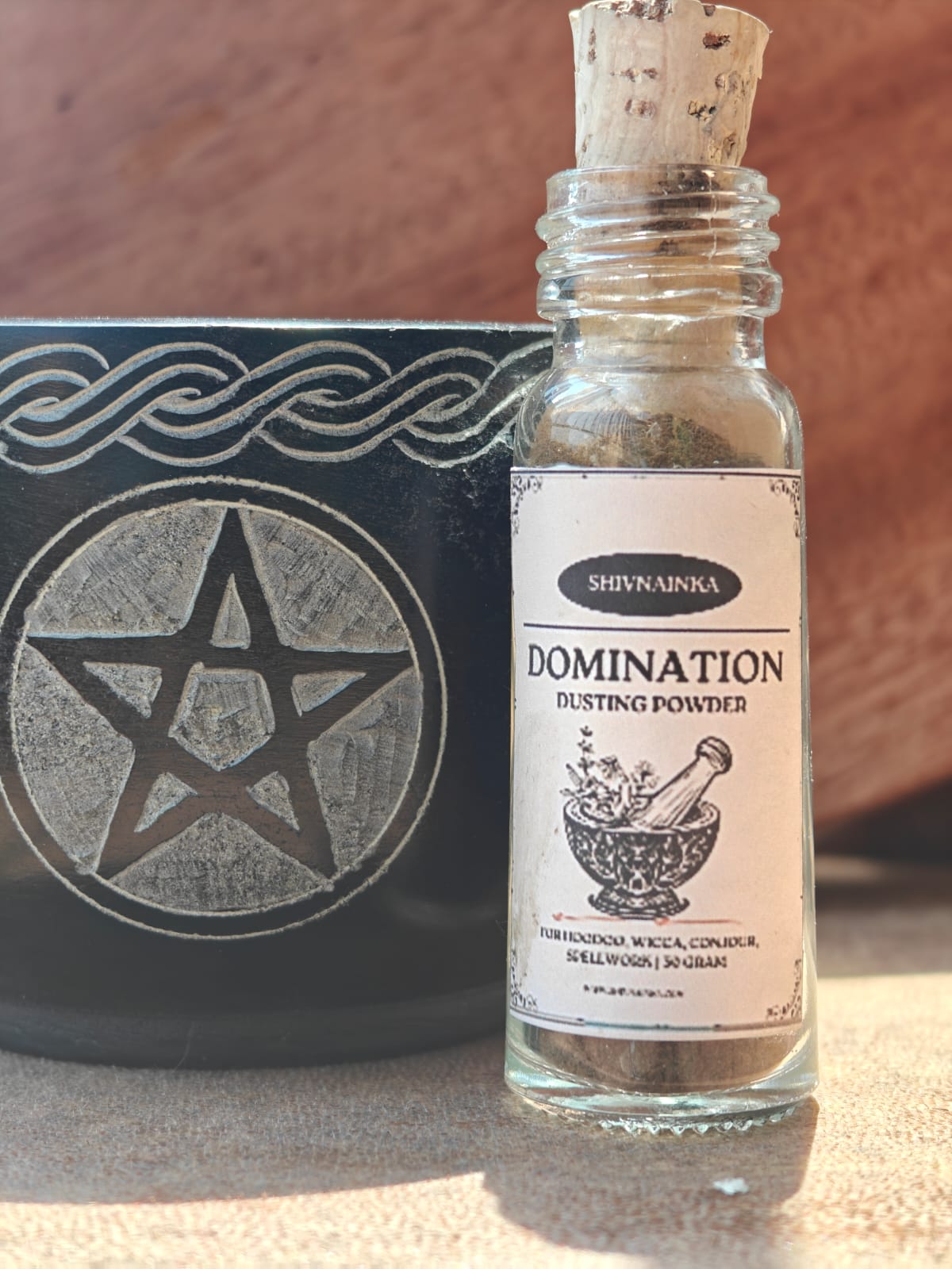 Domination Dusting Powder | For Hoodoo, Wicca, Conjour, Spellwork | 30 gram