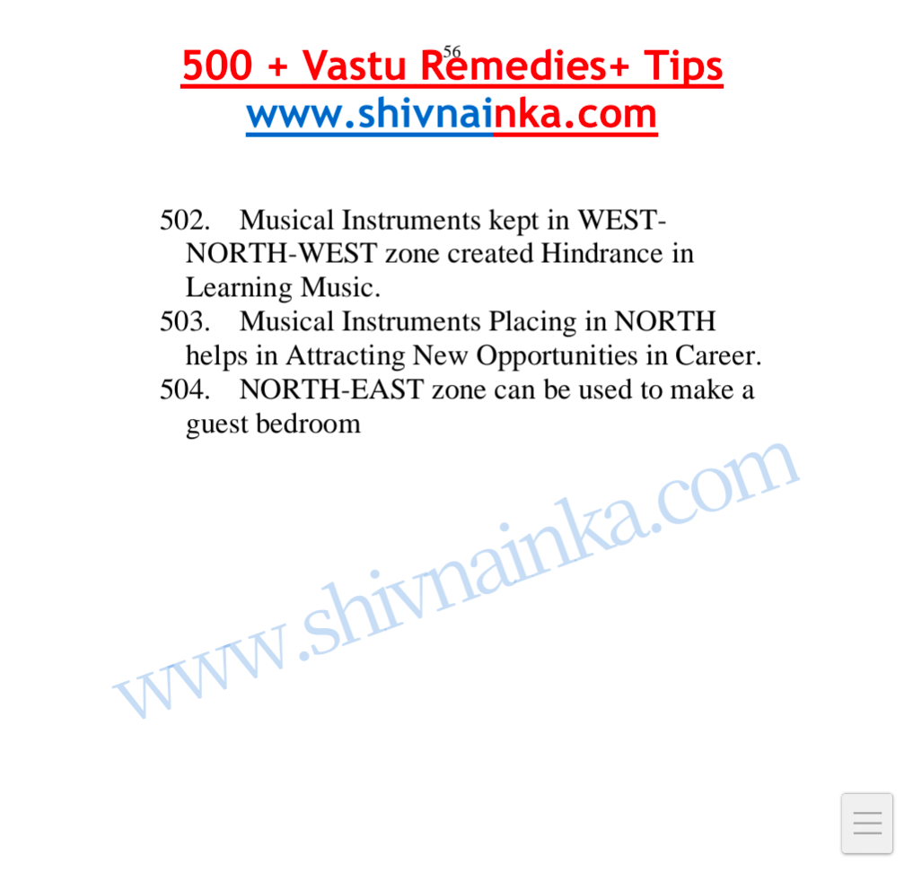 501+ Vastu Shastra Remedies
