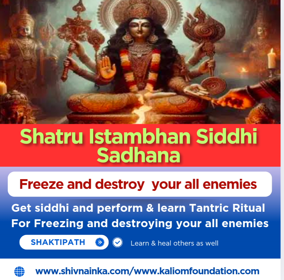 Tantric Shatru Istambhan sadhana