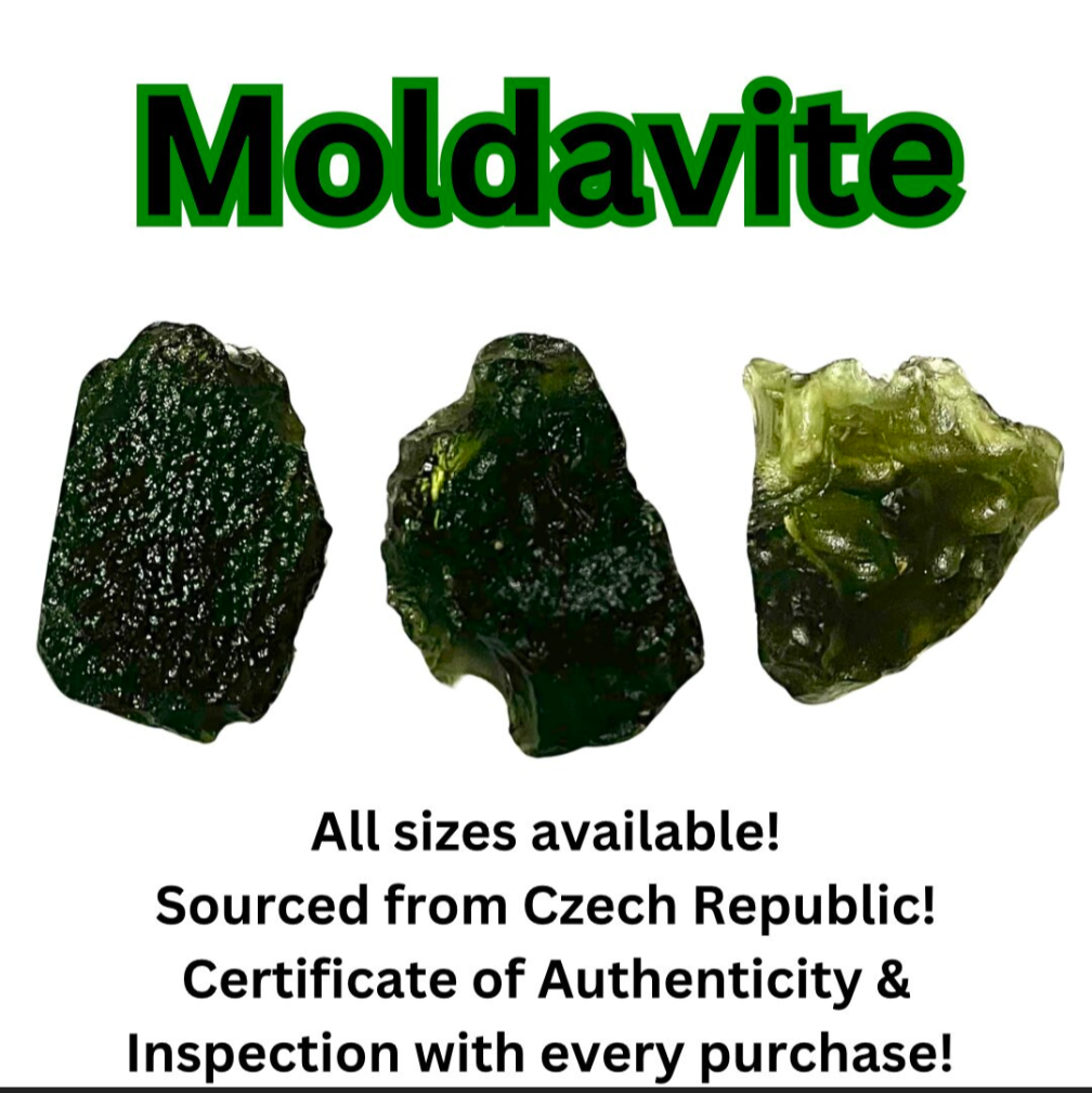 Natural Moldavite Gemstone - Lab Certfied

0.56 gram - 6.30 gram