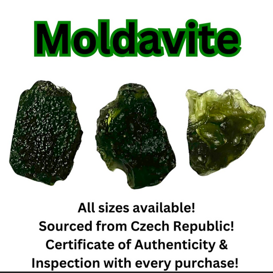 Natural Moldavite Gemstone - Lab Certfied

0.56 gram - 6.30 gram
