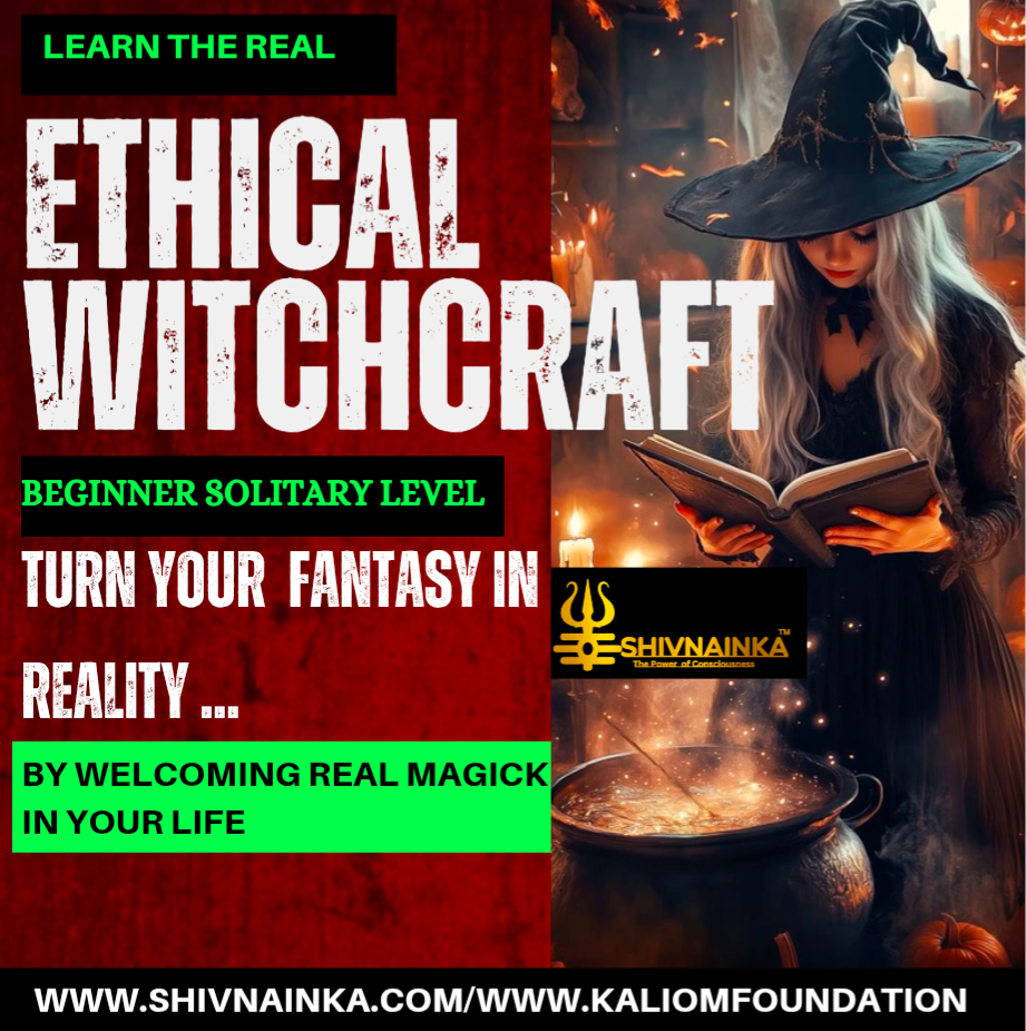 Ethical Witchcraft solitary beginner level
