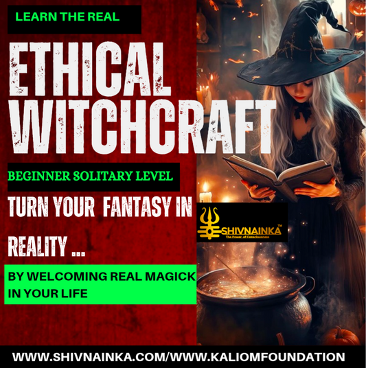Ethical Witchcraft solitary beginner level
