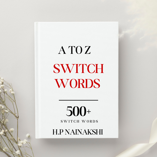 A to Z Switch Words & Energy Circle