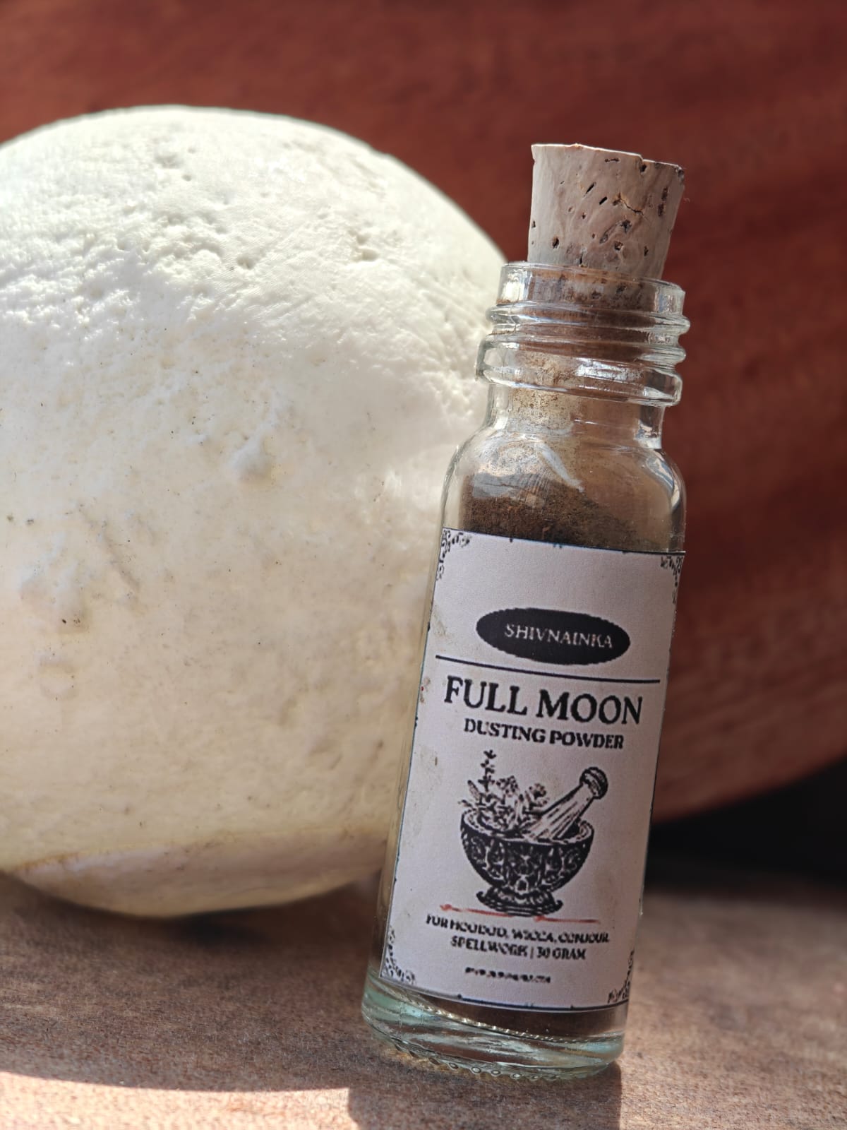 Full Moon Dusting Powder | For Hoodoo, Wicca, Conjour, Spellwork | 30 grams