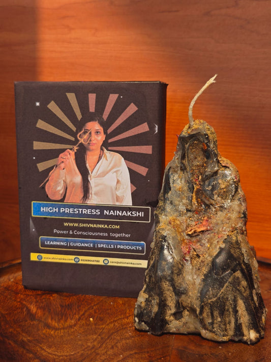 Lord of psychic energy ritual candle I handmade I Natural wax I Fast results