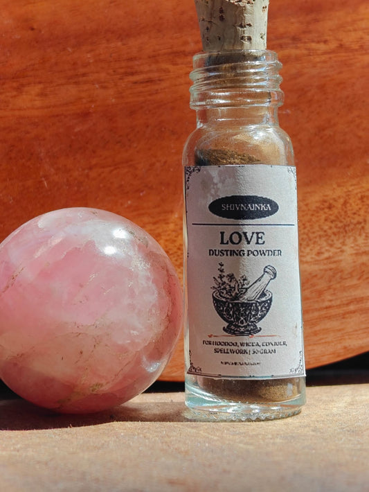 Love Dusting Powder | For Hoodoo, Wicca, Conjour, Spellwork | 30 grams |