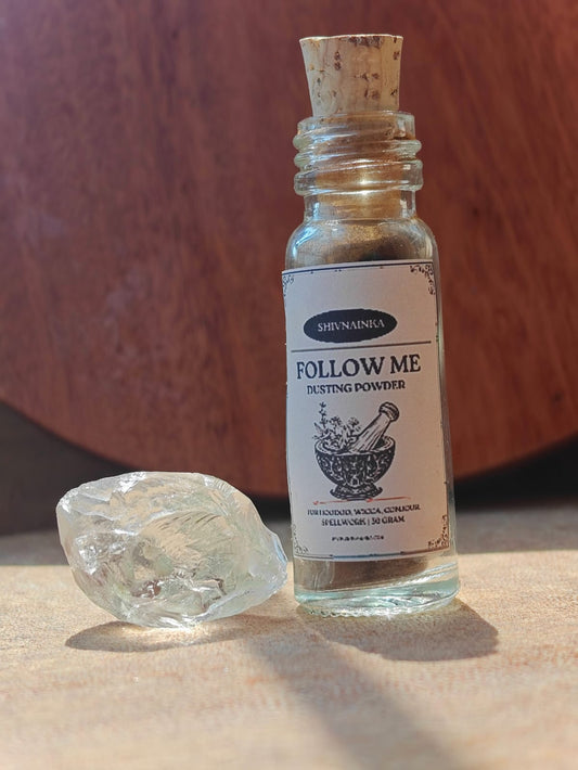 Follow Me Dusting Powder | For Hoodoo, Wicca, Conjour, Spellwork | 30 grams