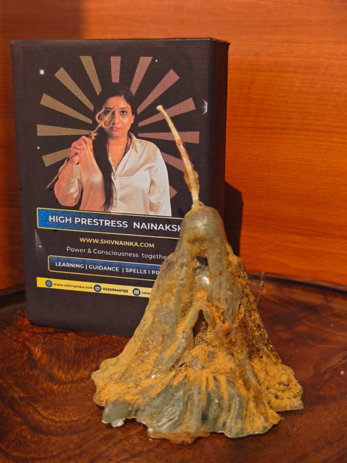 Norse Witch meditation candle ritual candle I handmade I Natural wax I Fast results