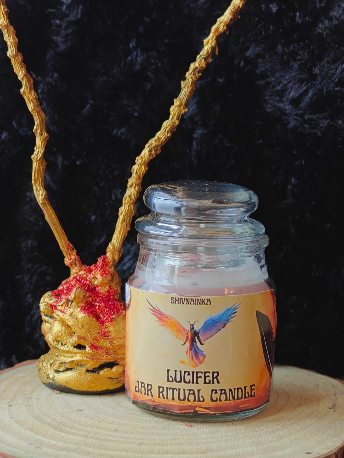 Lord Lucifer invoking candle