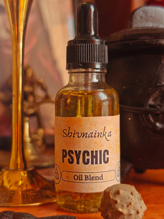 Psychic Enhancement Ritual Oil | For Hoodoo, Wicca, Conjour, Spellwork | Healing | Meditation 30 Ml