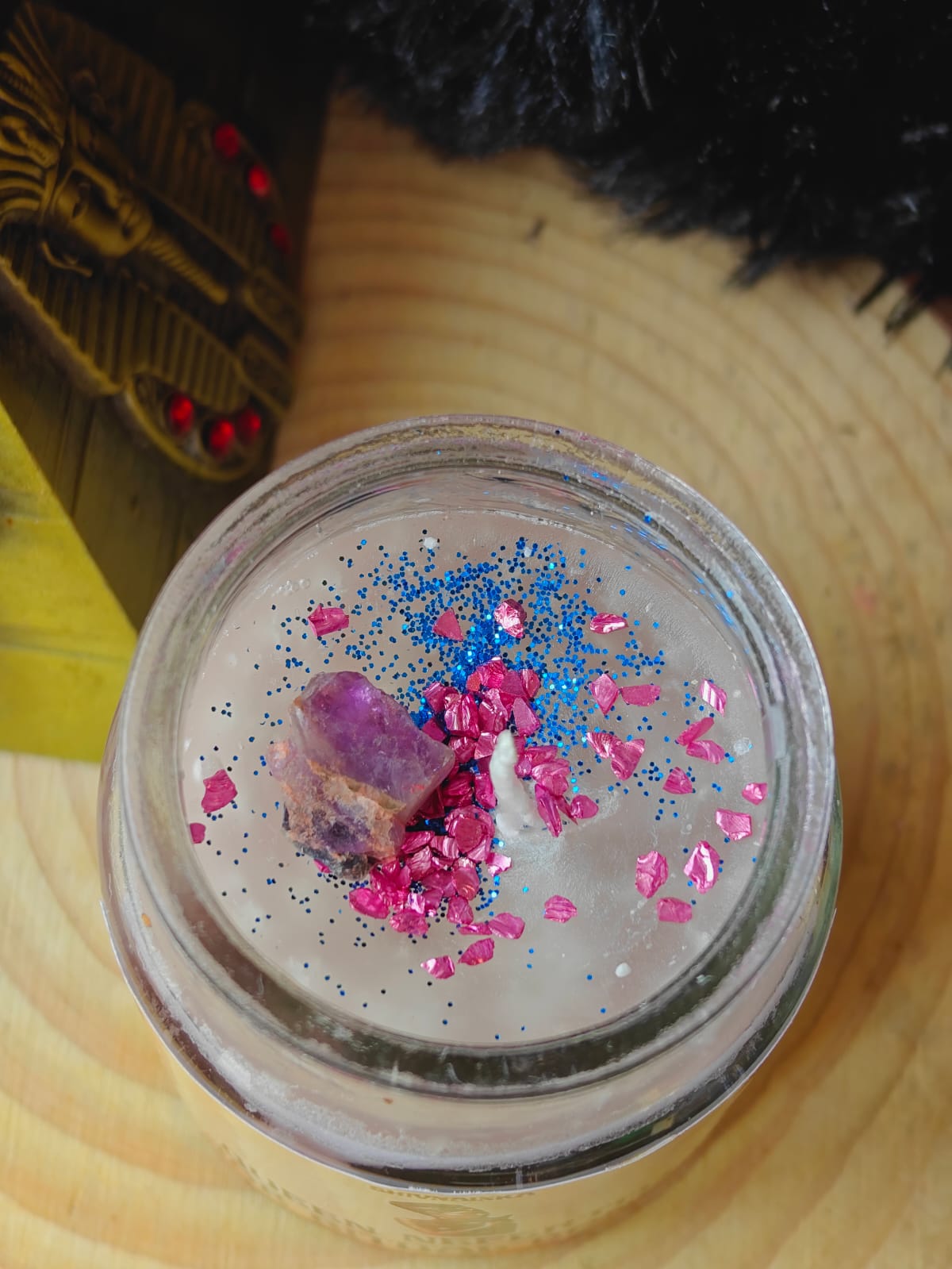 Queen Nefertiti spell candle