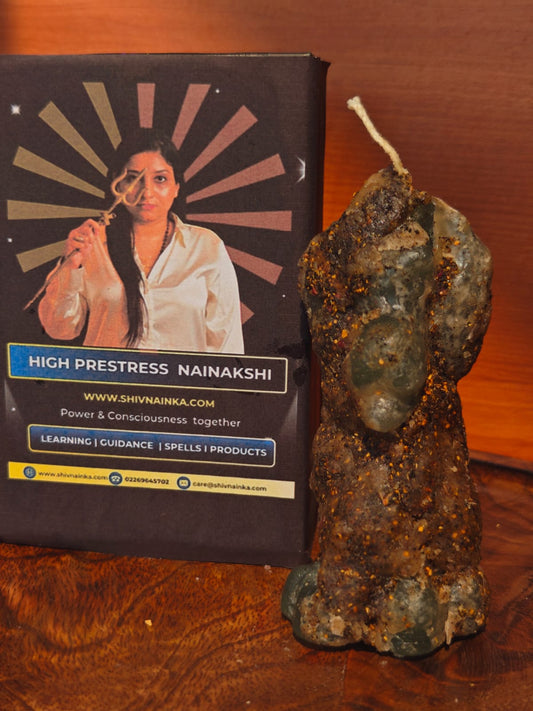 Dog ritual candle I handmade I Natural wax I Fast results