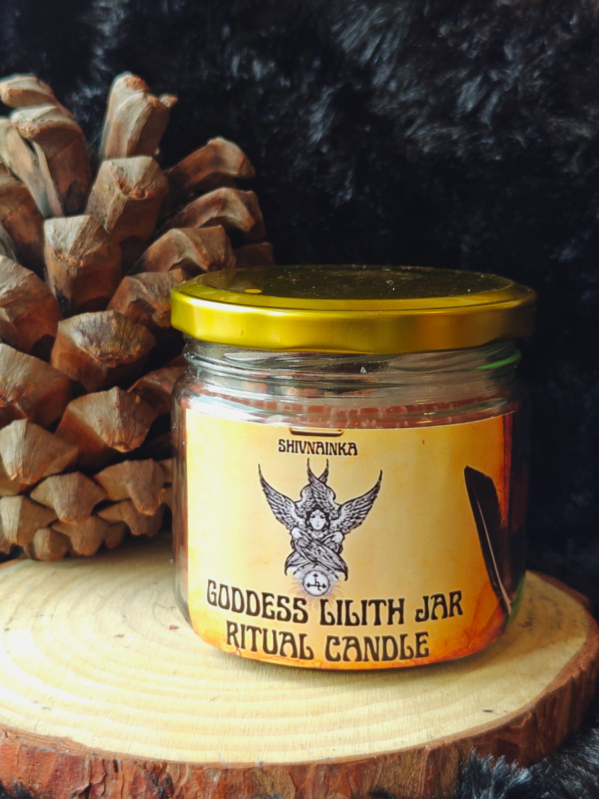 Goddess Lilith Fast wish  Manifestation candle