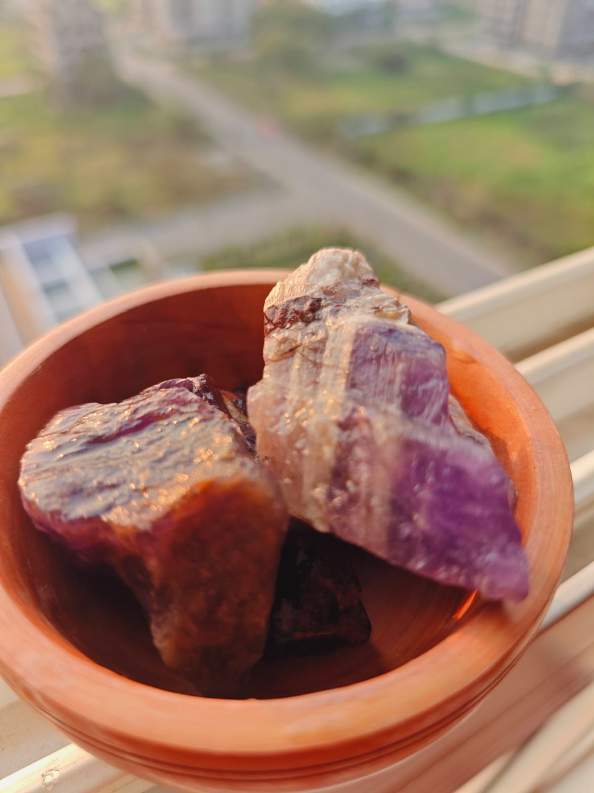 Fluorite chunks