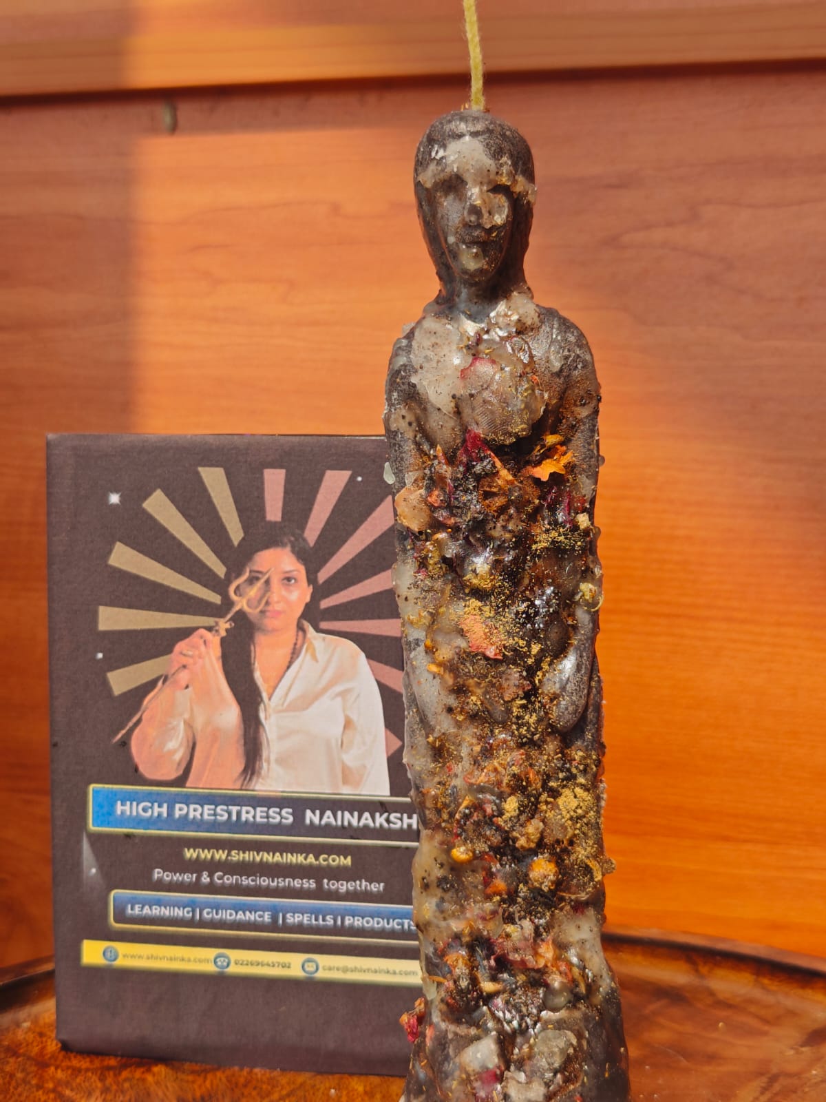 Male ritual candle I handmade I Natural wax I Fast results