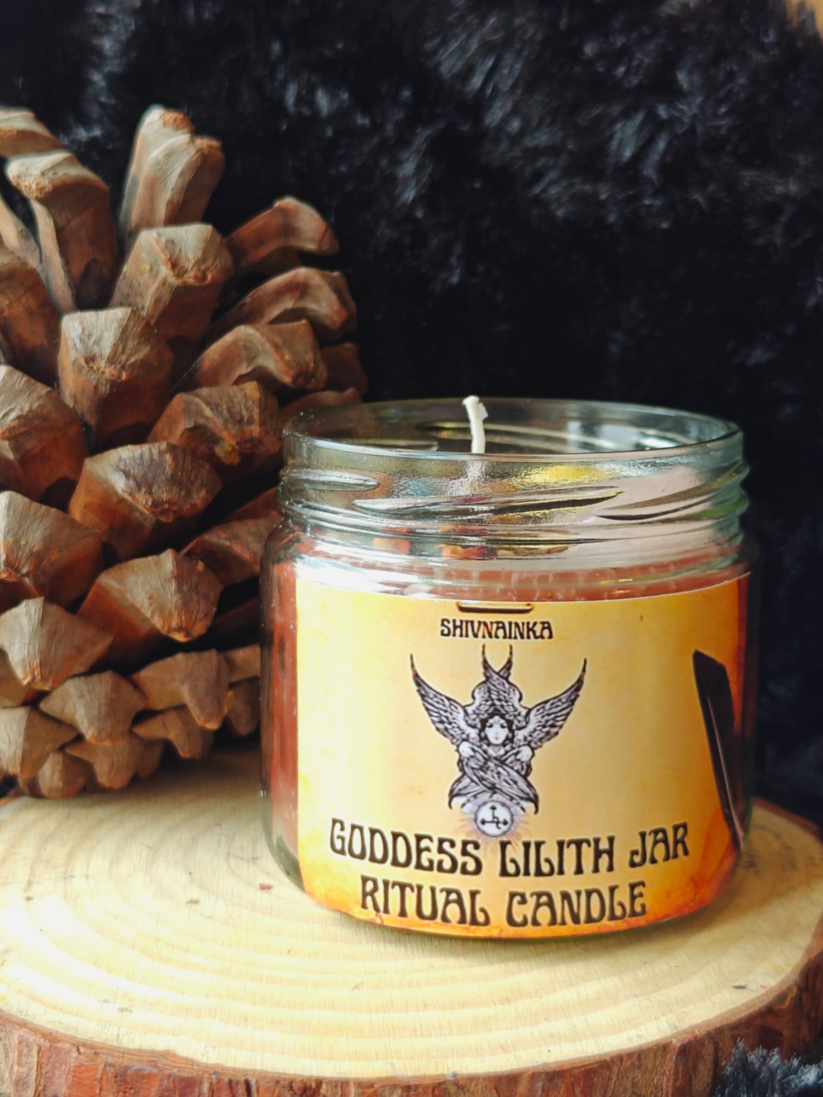 Goddess Lilith Fast wish  Manifestation candle