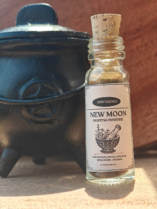 New Moon Dusting Powder | For Hoodoo, Wicca, Conjour, Spellwork | 30 grams