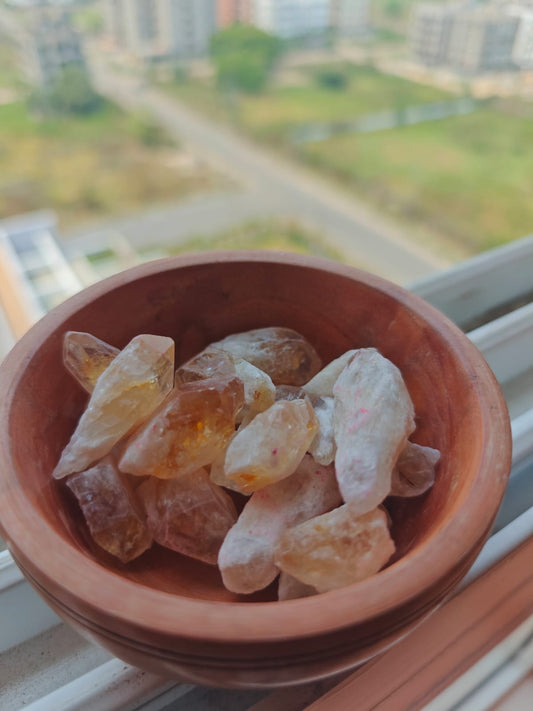 Citrine chunks