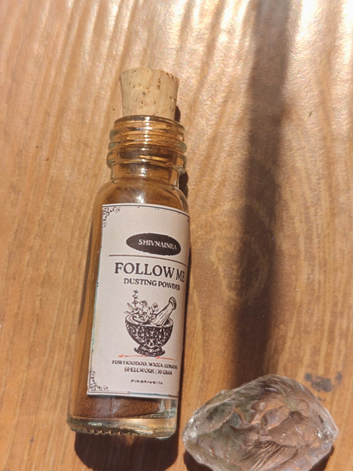 Follow Me Dusting Powder | For Hoodoo, Wicca, Conjour, Spellwork | 30 grams