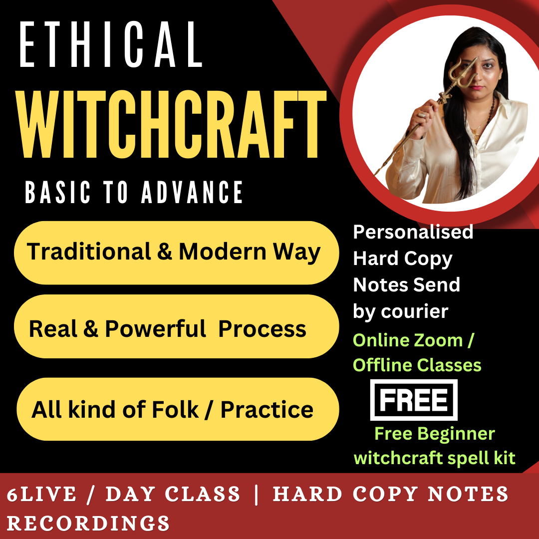 Ethical Witchcraft  foundation to Degree level