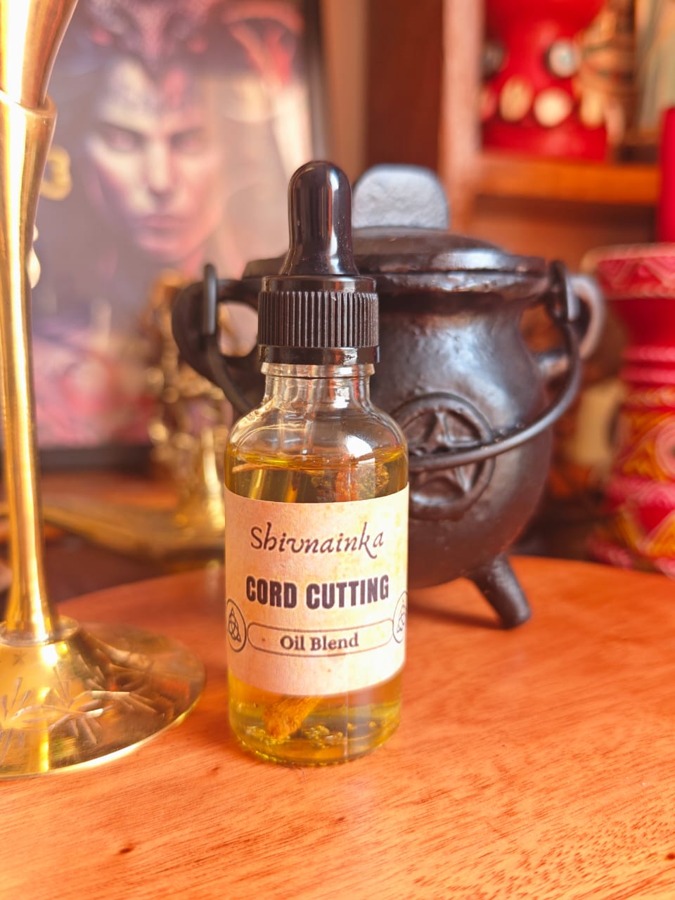 Cord Cutting Ritual Oil | For Hoodoo, Wicca, Conjour, Spellwork | Healing | Meditation | 30 Ml