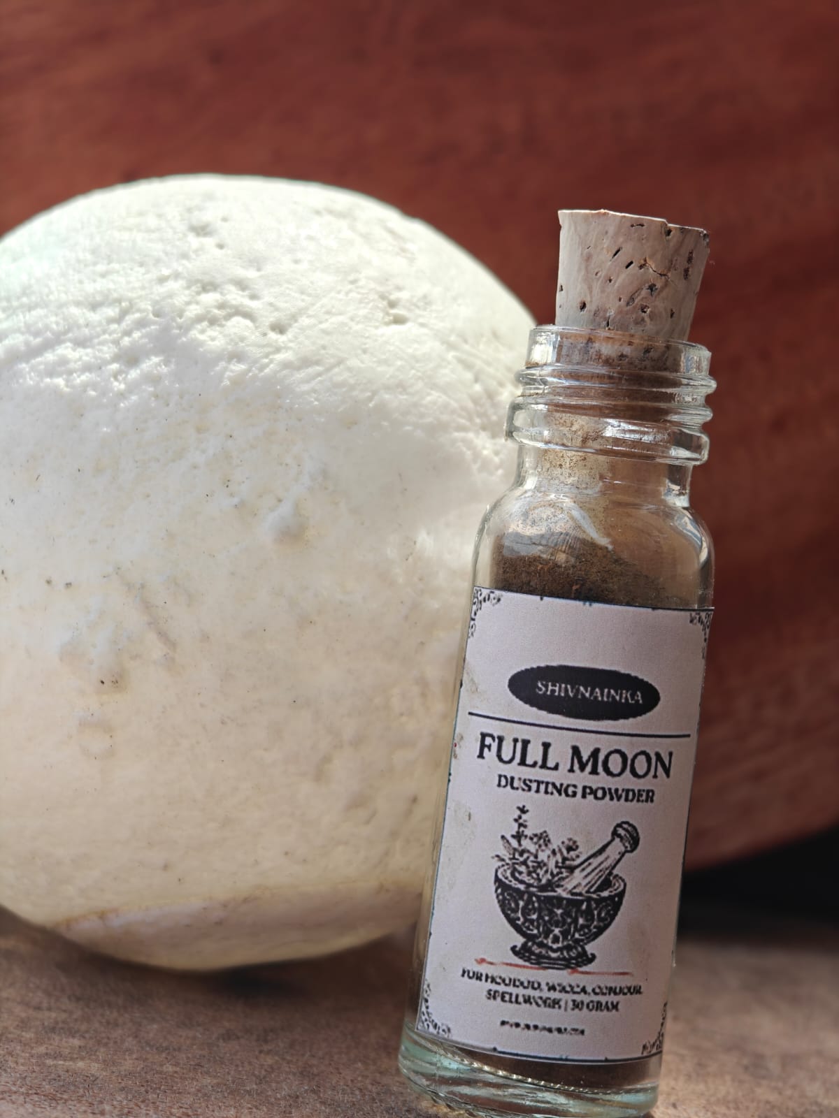 Full Moon Dusting Powder | For Hoodoo, Wicca, Conjour, Spellwork | 30 grams