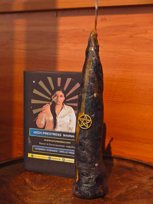 Goddess Lilith  ritual candle I handmade I Natural wax I Fast results